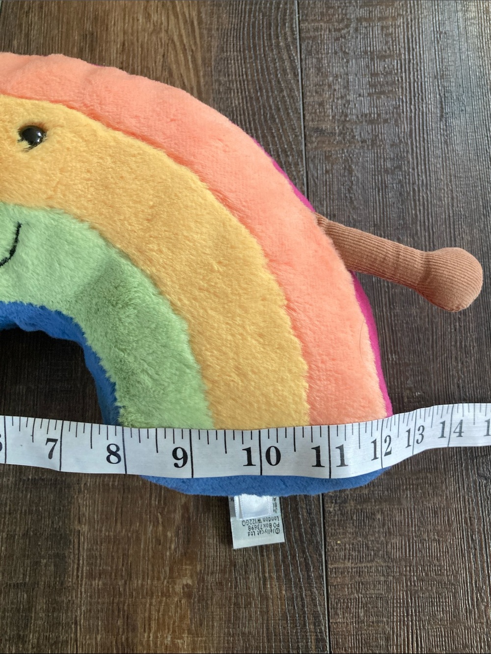 🏇 Jellycat Amuseable Plush Rainbow Stuffed Animal Toy - Picture 7 of 12